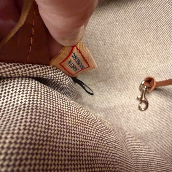 Dooney & Bourke Florentine Domed Satchel Chestnut - Picture 13 of 14